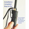Radio-Tecs HAM Antenna Tactical Counterpoise Tiger Tail Tri-Band Both SMA