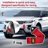 Pack of 2 Car Bumper Tow Loop, High-Strength Nylon Tow