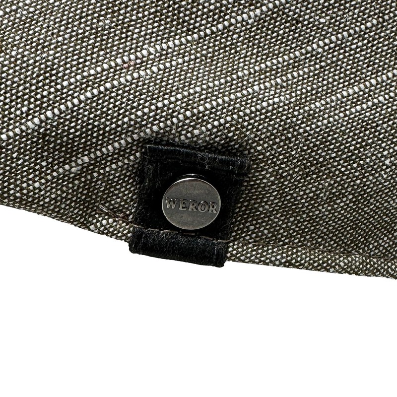 WEROR WEROR-430.1 Men's Flat Cap (M, 56-57, Beige)