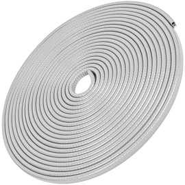MYFAMIREA 66Ft(20.2M) Long Car Door Edge Guards, U Shape Edge Trim Rubber Seal Protector Car Door Protection Anti-Collision Rubber Clips Easy to Cut No Need Adhesive Fit for Most Vehicles| Grey
