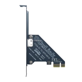 LetLinkSo PCIe 4.0 x1 to Oculink SFF-8612 Adapter SFF-8611 External Graphics Card for GPU Dock, eGPU, NVMe SSD