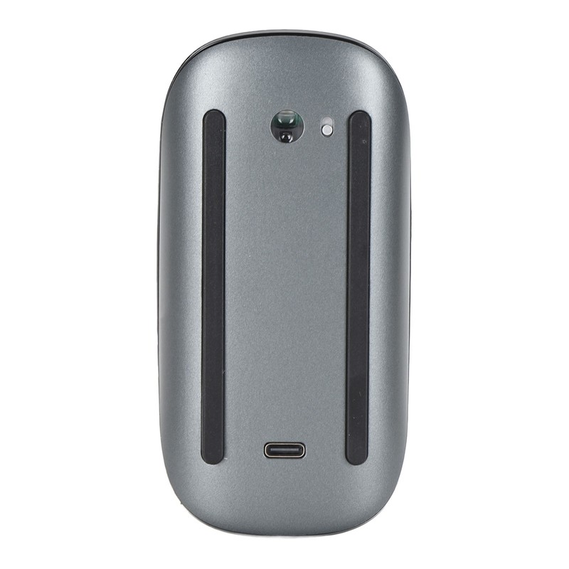 Wireless Bluetooth Mouse Ergonomic Curved Optical Touch USB C Rechargeable