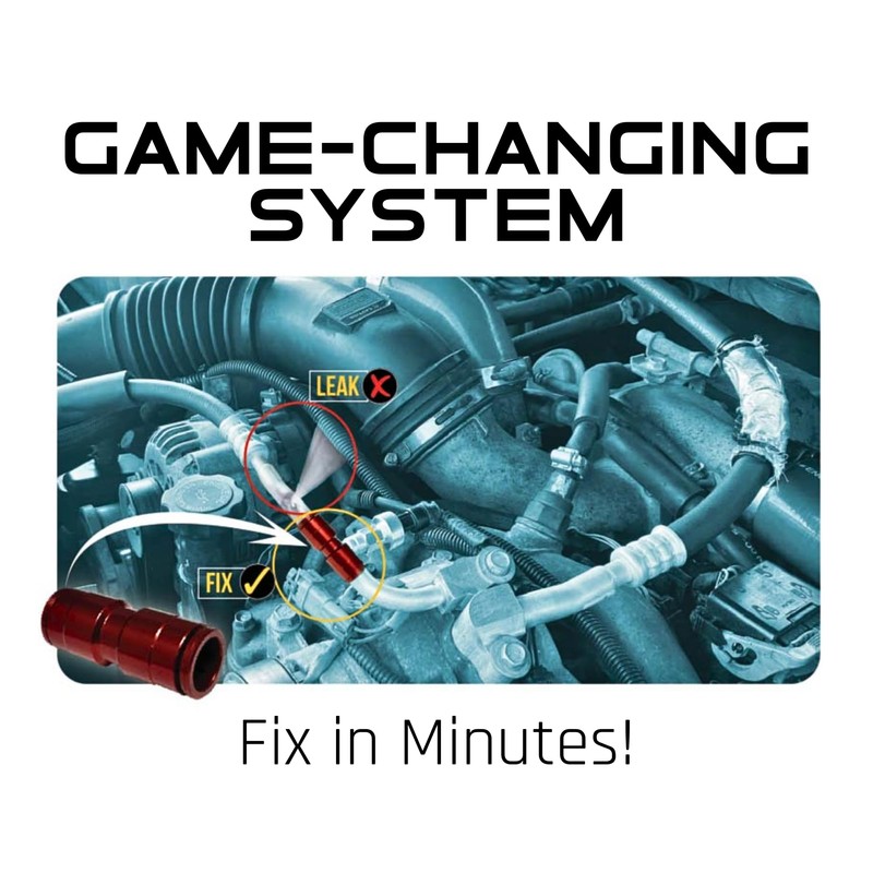 Tectonic A/C Repair Fittings | Quick Connect Air Conditioning Compression