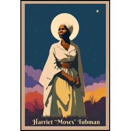 Vintage Harriet Tubman Postcard -- NEW   4x6   unposted