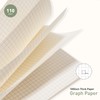 PYNEX Ring Binder Notebook A4 Squared, 21.5 x 27.9 cm,