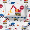 Sunny Side Up Construction Zone Twin Sheet Set - 3