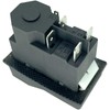 1-Pack KJD17 Electromagnetic Switch - 220V 16A 5-Pin SPDT Push