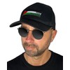 No Face No Name Baseball Cap Free Palestine in Black