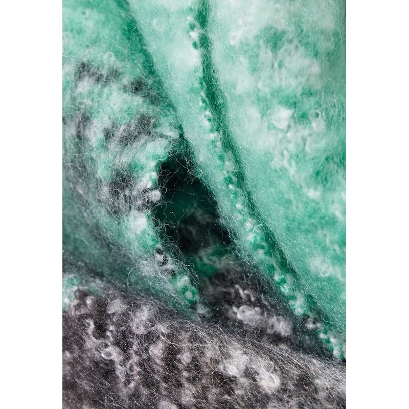 Cecil Women's Striped Scarf, Aventurine Green