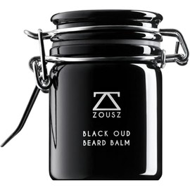 ZOUSZ Beard Balm For Men, Includes Gift Box, Black Oud Scented Beard Butter 50g