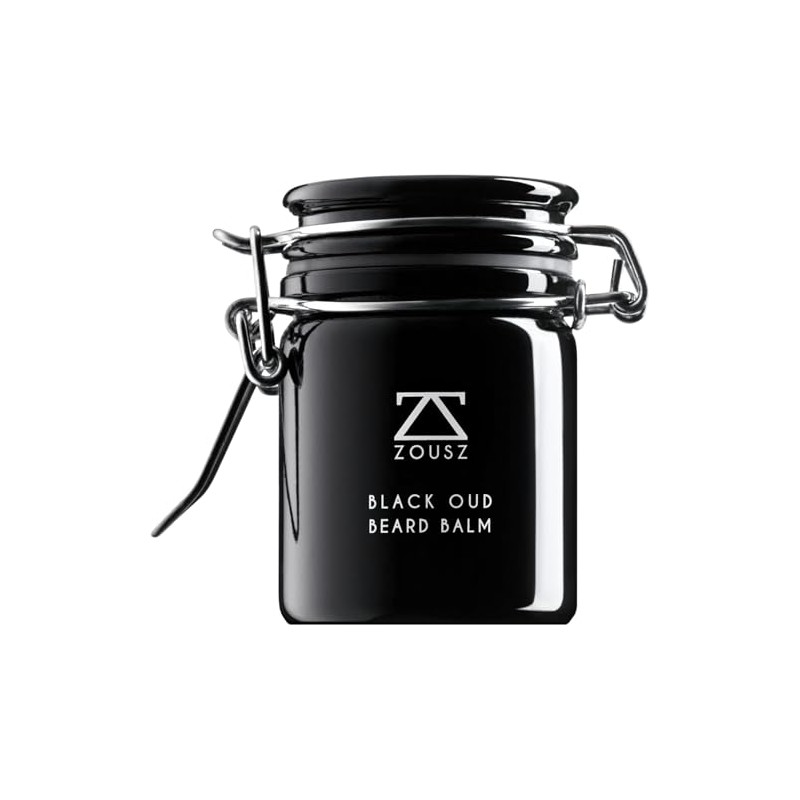 ZOUSZ Beard Balm For Men, Includes Gift Box, Black Oud