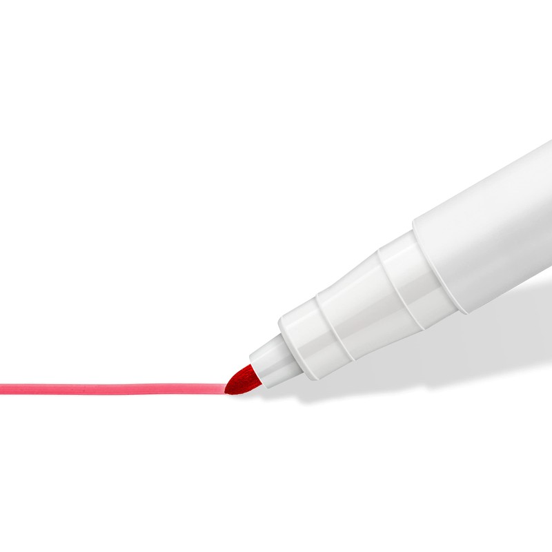 STAEDTLER Lumocolor Whiteboard Pen, Line Width Approx. 1 mm, Wipes