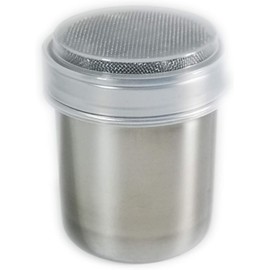 Stainless Steel Shaker Sifter Dispenser Duster Container, 1 Pack
