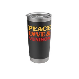 Venison I Love Venison Funny Food Stainless Steel Insulated Tumbler