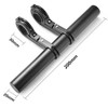 Samcos Bicycle Handlebar Extension Bracket Aluminum Alloy Bicycle Holder Lightweight