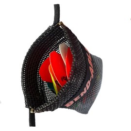 Bend-Able Reed Quiver Pouch (Fully Vented) Holds 12+ Diaphragm Mouth Call Reeds for Elk, Turkey, Coyote Calling