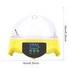 7 Eggs Incubator with LED Lighting, 20 W Mini Egg