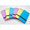 NAYA Notepads 6 Pack Spiral Pocket Notebooks, Wire Bound Flip