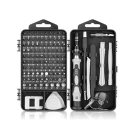 Juego de Destornilladores 117 en 1 - Desarmador/Destornilladores de Precisión Profesional Magnética Kit de Herramientas de Reparación Teléfono/Consolas de Juegos/Electrónica Etc.
