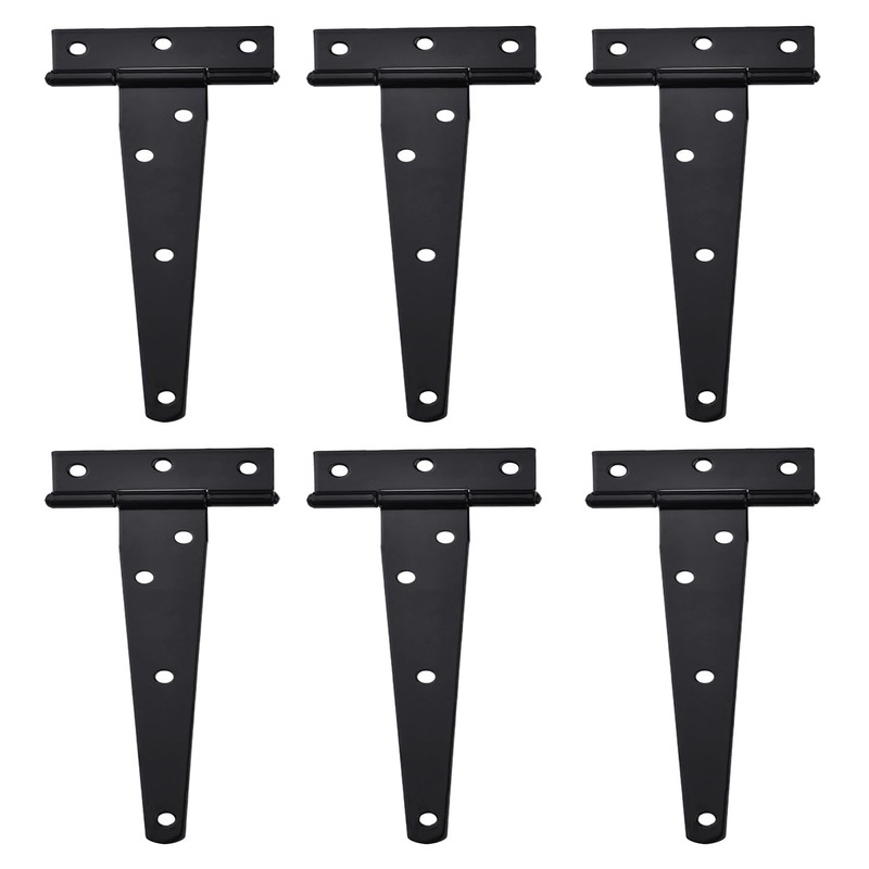 Shed Door Hardware Kit- Includes Hinges, Latches, and T-Handle Lock,