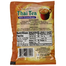 De De Instant Thai tea with Cream and Sugar, 1.23oz x 12pks