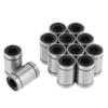 12pcs LM8UU 8mm Linear Motion Ball Bearing Bushing for 3D