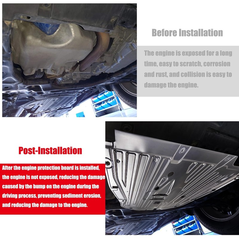 74110-TBA-A00 Engine Splash Guard with mounting Screws Compatible with Honda