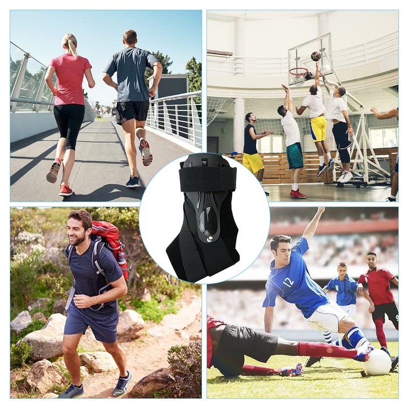 CJBIN Ankle Brace Sport, Ankle Bandage Ankle with PE Board,