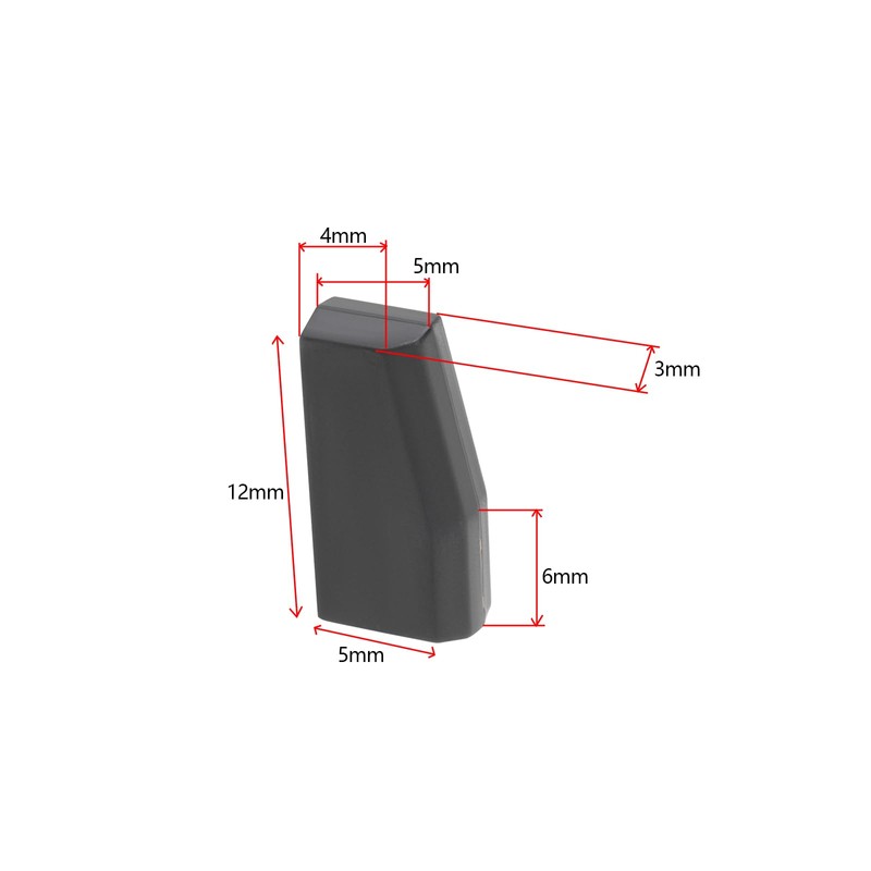 VGOL Pack of 2 ID63 40 Bit Car Remote Key