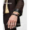 Feraco 5X Strength Magnetic Therapy Bracelet for Men - Titanium