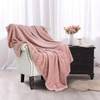 Exclusivo Mezcla Extra Large Flannel Fleece Throw Blanket, 127x178 CM