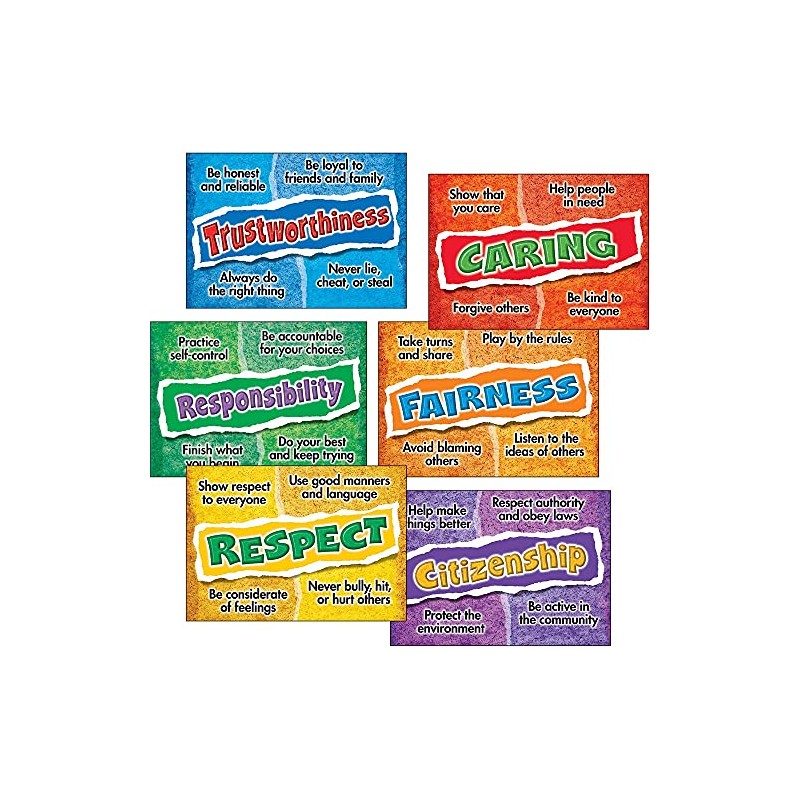 Character Education Posters (set of 6)