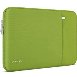 DOMISO Laptop Case Sleeve 17.3 inch Protective Laptop Carrying Case Bag Water-Resistant Notebook Accessories for HP Pavilion Envy 17/Dell IdeaPad/LG Gram/MSI/Razer Blade Pro 17,Light Green