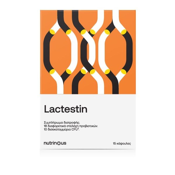 Nutrinous Lactestin Probiotics Blend with 18 Strains & 10 Billion