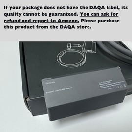 Daqa Compatible with Starlink Ethernet Adapter, for Starlink V2, Compatible with Starlink Internet Kit Satellite, for Starlink Adapter to RJ45 WiFi Router, Connection for Starlink Gen 2