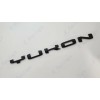 GMC 1PC Gloss Black Rear Tailgate Yukon Letter Emblem 2021-2023