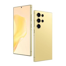 DEMANN GMBH Unlock your phone, 6.75 inch screen, 4GB RAM + 64GB ROM/TF 256GB, 5MP + 16MP dual camera, support for 4G LTE FDD TDD, dual SIM, suitable for beginners. (yellow4)