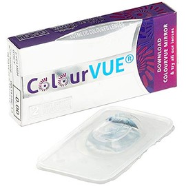 Farbige Kontaktlinse BigEyes Hübsche Hasel 3 Monate Einweg 14 mm stärke 0.00 von ColourVUE