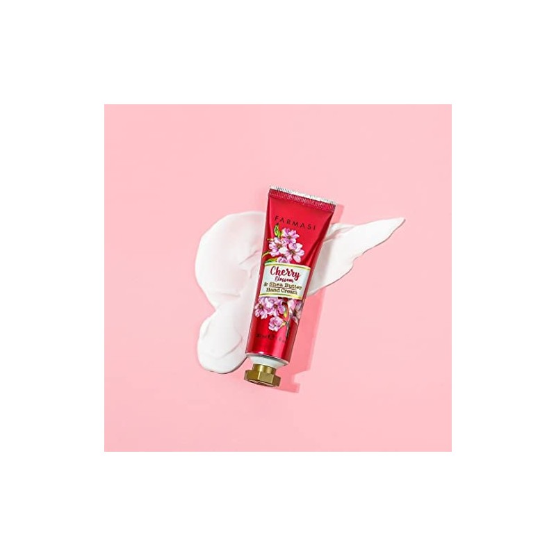 Crema de manos con flor de cerezo y manteca de