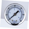 iplusmile 3pcs Psi Dual Scale Air Pressure Gauge Pressure Dial