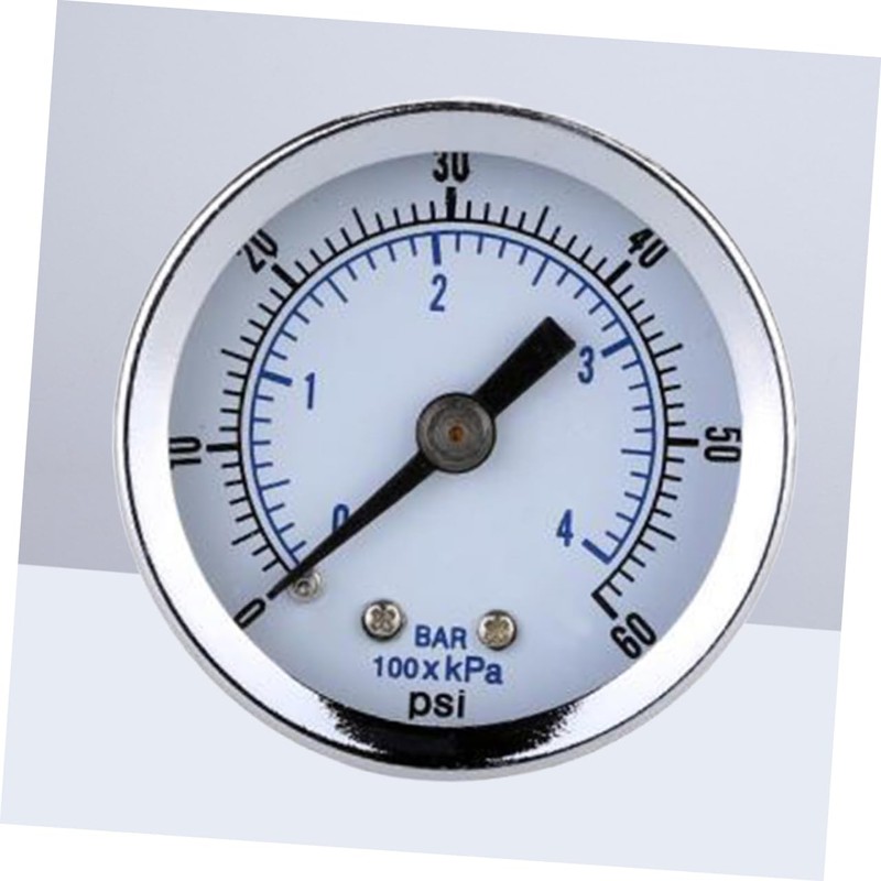 iplusmile 3pcs Psi Dual Scale Air Pressure Gauge Pressure Dial
