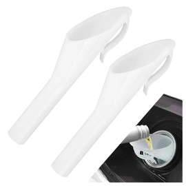 2PCS Funnels for Automotive Use,Replacement for OEM#8U5A-17b068-EB 1782177 Original Capless Fuel Funnel,Compact Spare Uncapsless Capt Tank Funnel Compatible with Ford