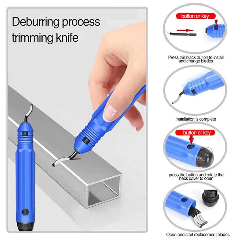 Ratchet Tubing Cutter, Tube Cutter 5/16"-1-1/8" Compact 2-in-1 Pipe Cutter