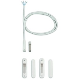 EFF-EFF Effeff 10270-6-10 Inlet Reed Contact Max. 40 V/DC IP67, Plastic White 10270-6, Silver