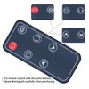 ZWP Replacement Remote Control for Black+Decker Oscillating Space Heater BHT907R