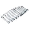 Front Grill Chrome Trim Compatible with Maserati Ghibli 2013 2014