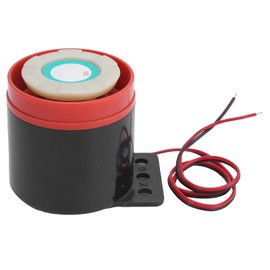 12V Buzzer Alarm, High Decibel Buzzer, Waterproof Buzzer Alarm, for Computers, Automotive Electronic Equipment