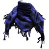 Tapp Collections Premium Shemagh Head Neck Scarf - Purple/Black