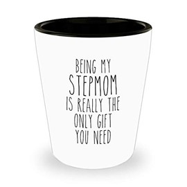 HollyWood & Twine Funny Stepmom Gift for Stepmoms from Stepdaughter or Stepson Best Step Mom Ever Mother's Day Birthday Present