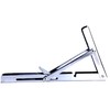 Amarine Made 1-Pack 12" Polished 304 Stainless Steel Folding Shelf